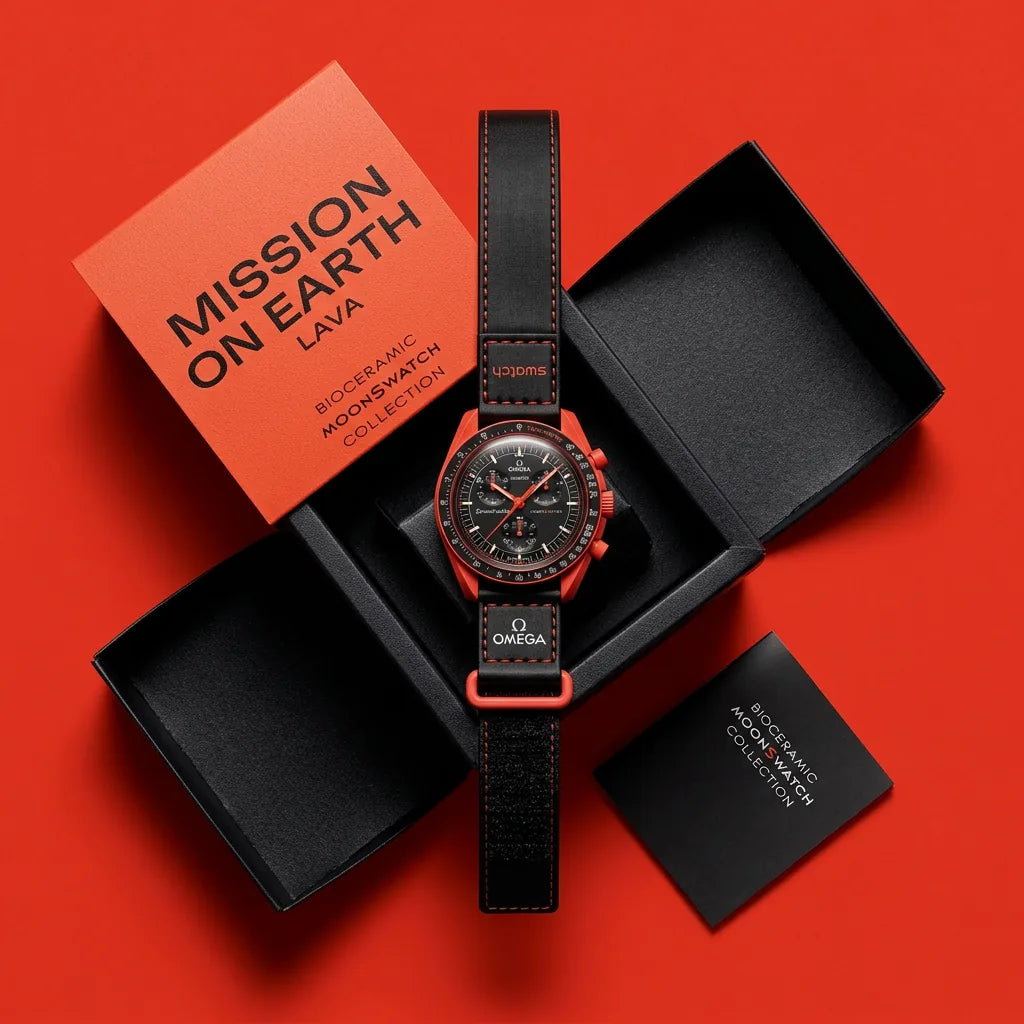 Speedmaster MoonSwatch Mission On Earth Lava